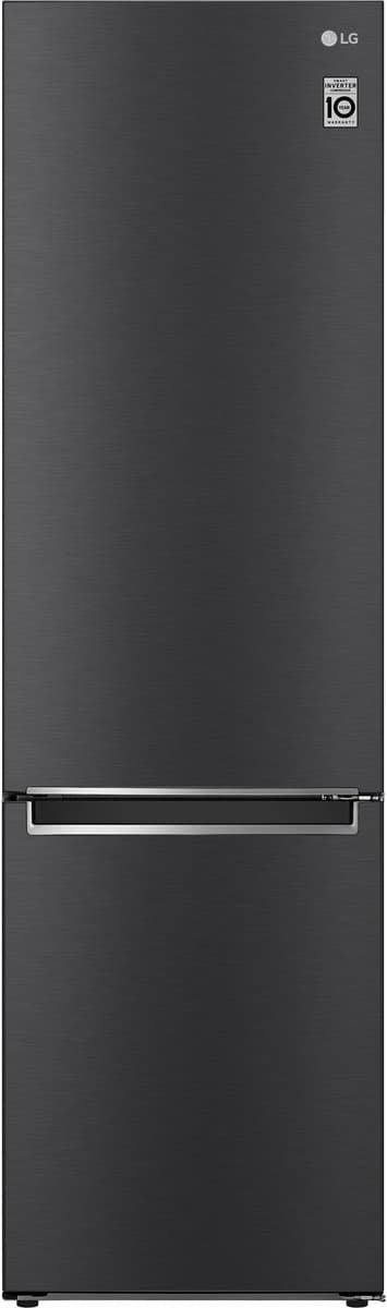 LG | GBB72MCVGN | koel-vriescombinatie | Vrijstaand | 384 l | D | Zwart — afbeelding 1