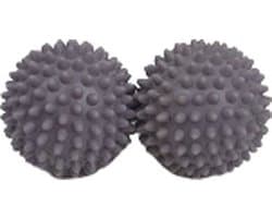 Wasdrogerballen WATH - Wasdroger ballen - Energiebesparend - Drogerbal - Herbruikbaar - Kunststof - Set van 2 - Grijs