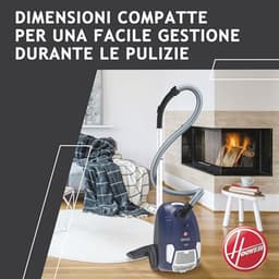 Krachtige stofzuiger met zak voor dierenharen - Compact en handig | 700W, 2,3L — thumbnail 4