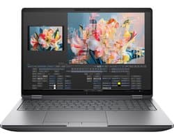 "HP ZBook Fury G1i 16 Intel Core Ultra 9 285HX Mobiel werkstation 40,6 cm (16"") WUXGA 32 GB DDR5-SDRAM 1 TB SSD NVIDIA RTX PRO 2000 Blackwell Wi-Fi 7 (802.11be) Windows 11 Pro AI Workstation, AI PC Zilver"