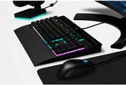 Corsair K55 RGB PRO toetsenbord Gamen USB Zwitsers Zwart — thumbnail 2