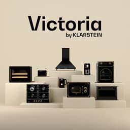 Klarstein Victoria ontbijtset – broodrooster voor 2 sneetjes met 7 bruiningsstanden, waterkoker van 1,7 liter, filterkoffiezetapparaat voor 12 kopjes, roestvrij staal, retro design, broodjesrek, warmhoudfunctie, zwart — thumbnail 5