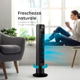 Torenventilator met afstandsbediening en timer - 70 cm — thumbnail 3