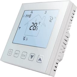 WiFi Smart thermostaat voor elektrische vloerverwarming - 16A - programmeerbaar - Compatibel met Alexa - Tuya Spraak en APP bediening - WLAN — thumbnail 1