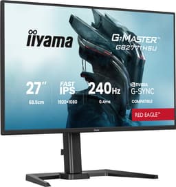 iiyama G-Master GB2771HSU-B1 Red Eagle - 27 inch - Full HD - IPS - 240 Hz - Verstelbaar - G-Sync compatible — thumbnail 7