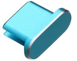 Stofplug USB-C - Stofkapje - Geschikt voor oplaadpoorten Smartphone/Tablet/Laptop - Blauw