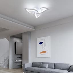 Moderne dimbare LED-plafondlamp 35W met afstandsbediening en lichttemperatuurinstelling — thumbnail 3