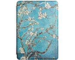 Beschermhoes voor 6 inch Kindle Paperwhite - Harde Synthetische Leer met Slimme Wekker/Slaap Functie