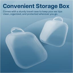 Vervangende Oordopjes Tips voor Samsung Galaxy Buds 3 Pro door MMOBIEL - 3 Paar (S/M/L) Siliconen Oordoppen – Antislip, Geluidisolerend, Comfortabele Pasvorm - Passen in Oplaadcase - Wit — thumbnail 2