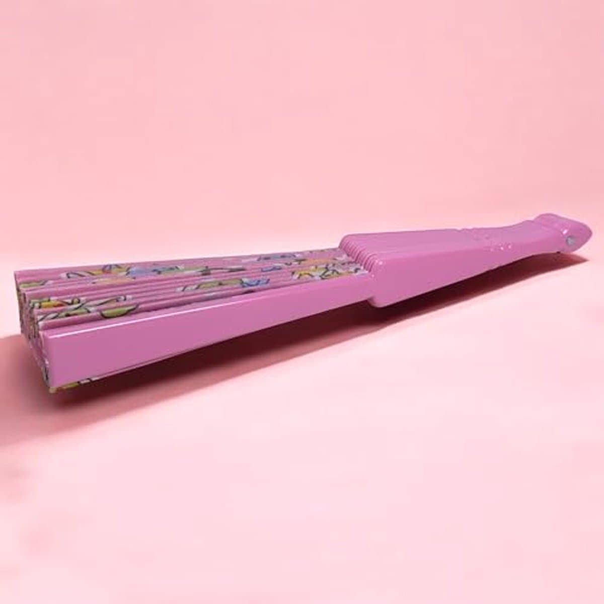 Vouwbare Handventilator Ultra Licht Waterdicht Voor Zomerfeesten en Bruiloften - Kleurrijk Ontwerp 42 x 23 cm — afbeelding 1