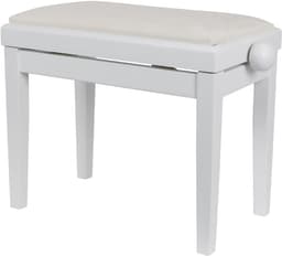 Pianobank - Verstelbare pianokruk - Innox PB 40W-M - Wit — thumbnail 4