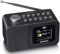 Lenco Wekkerradio - Digitale Wekker met DAB en FM Radio - Dubbel Alarm Snooze en Slaaptimer - Dimbaar Display - CR-625BK - Zwart — thumbnail 2