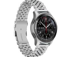 Roestvrijstalen horlogeband geschikt voor smartwatches met 22mm lugbreedte