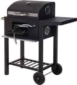Vaggan Luxe Houtskool Barbecue - Grilloppervlak (LxB) 44 X 32 cm - Staal - Matzwart — thumbnail 1