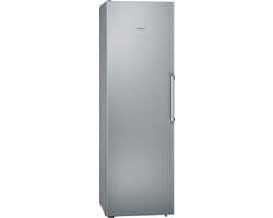 Siemens KS36VVIEP - iQ300 - Vrijstaande koelkast - Kastmodel koelkast - RVS - 186 x 60 cm - superKoelen: snel koelen van verse producten - Flessenrek - Led verlichting