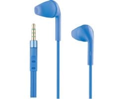 BeHello Oordopjes met afstandsbediening 3.5mm - Blauw