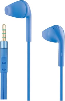 BeHello Oordopjes met afstandsbediening 3.5mm - Blauw — thumbnail 1