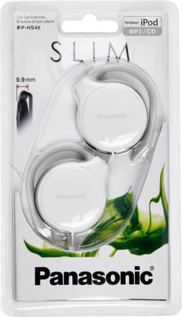 Panasonic RP-HS46E-W On Ear koptelefoon Kabel Wit Oorbeugel — thumbnail 1