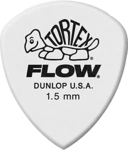 Jim Dunlop Tortex - Plectrums - Flow - 1,50 mm Wit - Player's Pack 12 Stuks — thumbnail 4