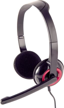Headset zwart-rood — thumbnail 1