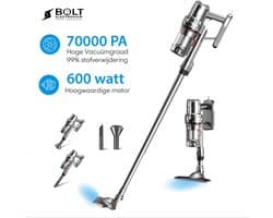 Bolt Electronics® SUPERSONIC GEN ONE Handstofzuiger - Steelstofzuigers - Draadloos - Zonder Zak Op Accu