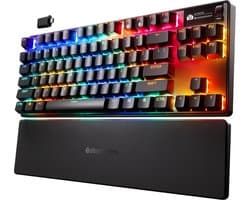 SteelSeries Apex Pro TKL WL Gen 3 - Mechanisch Gaming Keyboard - US Qwerty - Rapid Trigger, Rapid Tap, Protection Mode