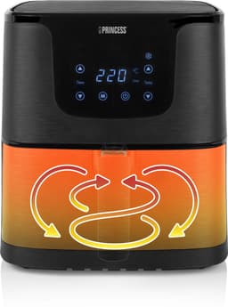 Princess 183014 Aerofryer - Heteluchtfriteuse - Inhoud 5.2 liter - Digitaal control panel — thumbnail 4