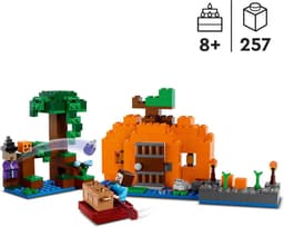 LEGO Minecraft De pompoenboerderij Speelgoed Boerderij Huis Halloween Set met Minifiguren - 21248 — thumbnail 8