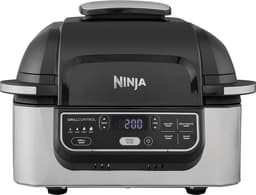 Ninja AG301EU - 2-in-1 Grill & Hetelucht Friteuse 5,7 liter - Grijs/Zwart — thumbnail 9