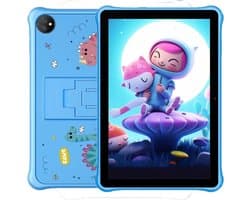Collox Tablet Kinderen - Android 13 - 10.1 inch Display - 2GB RAM - 64GB ROM - 8MP Rear Camera - 5MP Front Camera - Batterij 5100mAh - Met blauwe bescherm hoes