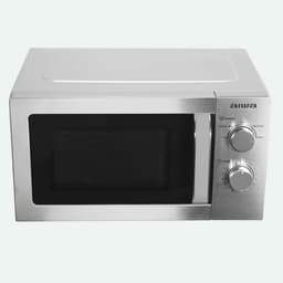 Zilverkleurige Magnetron met 20L Inhoud en Draaiknop - 700W Vermogen — thumbnail 5