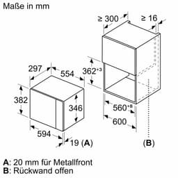 Siemens iQ500 BF525LMB1 magnetron Zwart Solo-magnetron Ingebouwd 20 l 800 W — thumbnail 7