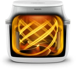 Philips 3000 Series Airfryer - NA331/00 - Kijkvenster - RapidAir - 6.2L - Tot 5 Personen - Wit — thumbnail 3