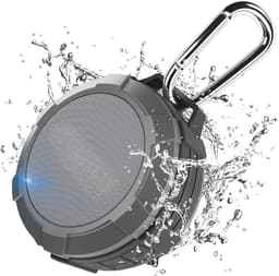 GTB® Douche Speaker - Badkamer Speaker - Douche Speaker Bluetooth - Grijs - ‎10cm x 10cm x 4cm — thumbnail 1