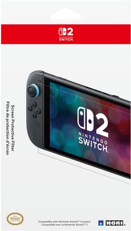 Hori Switch 2 Schermbeschermer Transparant — thumbnail 1