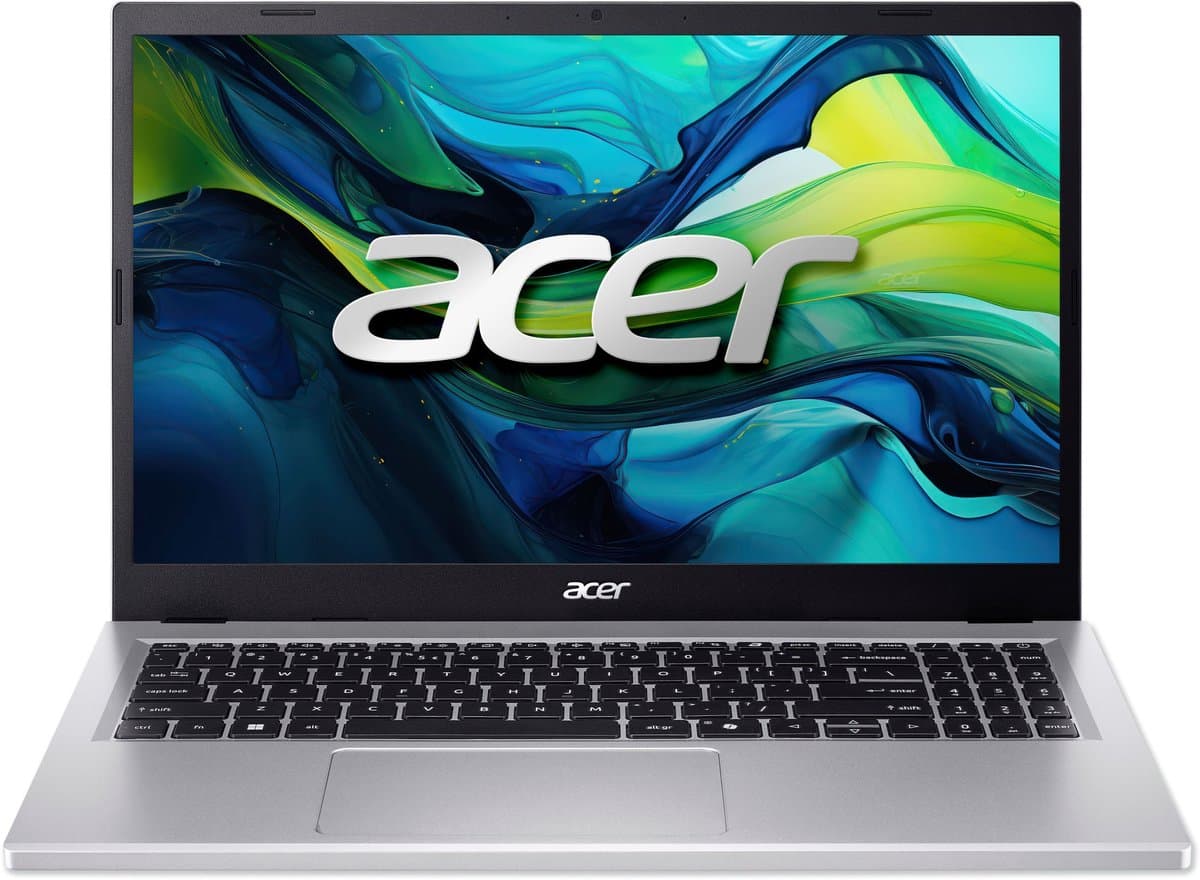Acer Aspire Go 15 AG15-71P-55Z5 Intel® Core™ i5 i5-1334U Laptop 39,6 cm (15.6") Full HD 16 GB DDR5-SDRAM 512 GB SSD Wi-Fi 6 (802.11ax) Windows 11 Home Zilver — afbeelding 1