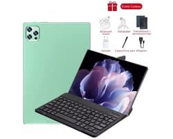 2025 Nieuwe Pad 15 Pro Tablets 16Gb 1024Gb Android 10.36 Inch 5G Dual Sim Gps Bluetooth Wifi Wps Tabletpc - Green