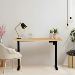 OfficeSense OS50 Zit Sta Bureau Elektrisch 120 x 60 CM - Verstelbaar in hoogte - Licht Eiken Blad — thumbnail 2