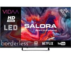 Salora FOD24HV - 24 Inch - Smart TV - HD Ready - VIDAA TV - Smart 24 inch tv - 2025