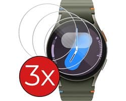 Screenprotector Geschikt voor Samsung Watch 7 (40 mm) Screenprotector Glas Gehard Screen Cover - Screen Protector Geschikt voor Samsung Galaxy Watch 7 (40 mm) Screenprotector Tempered Glass - 3 PACK