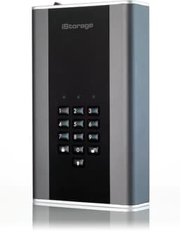iStorage diskAshur DT2 - externe harde schijf - 20 TB - Zwart - Grafiet — thumbnail 4