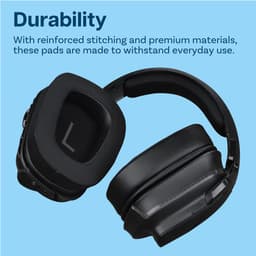 MMOBIEL Vervangende Oorkussens Geschikt voor Logitech G935/G933 Hoofdtelefoon – Cooling Gel Oorkussens voor G230, G231, G233, G332, G35, G430, G431, G432, G433, G533, G633, G633S, G635, G930 – Zwart — thumbnail 4