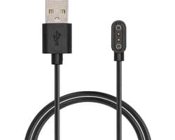 kwmobile USB-oplaadkabel geschikt voor CMF by Nothing Watch Pro (D395) kabel - Laadkabel voor smartwatch - in zwart