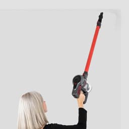Stofzuiger zonder zak Draadloze Bezem UP600 100W PowerClean - Krachtig Compact Licht - Autonoom Multifunctioneel voor Huis Auto Kantoor - Rood — thumbnail 5
