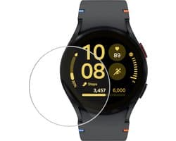 Screenprotector - Geschikt voor Samsung Galaxy Watch FE (40mm) - Sterk & Shockproof - Tempered Glass - Beschermglas Screen Cover - Gehard Glas - Bescherm Protector voor Smartwatch
