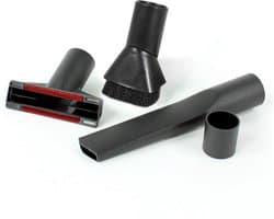 Scanpart kleine stofzuiger opzetstukken 32 en 35 mm - Geschikt voor AEG Bosch Electrolux Miele Moulinex Nilfisk Panasonic Philips Rowenta Siemens - Universeel - 3 stuks