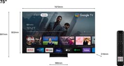 TCL 75C843 - 75 inch - 4K QD-MiniLED - 2023 — thumbnail 3