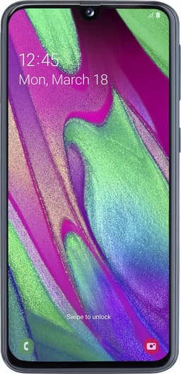 Samsung Galaxy A40 - 64GB - Zwart — thumbnail 3