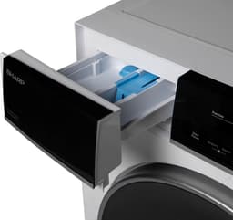 Sharp ESNFB814AWNABX - wasmachine - energie label A - 8 KG - 1400 toeren - STEAMWASH - white LED touch panel - WIT — thumbnail 12