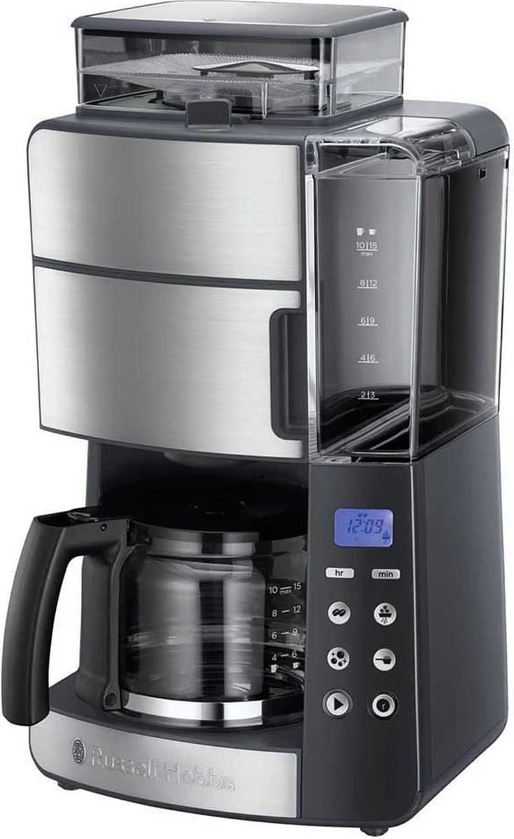 Russell Hobbs 25610-56 Druppelkoffiezetapparaat 1l Zilver — afbeelding 1